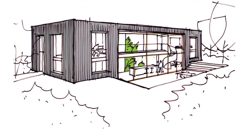 Ontwerp Badhoevedorp achtergevel.JPG